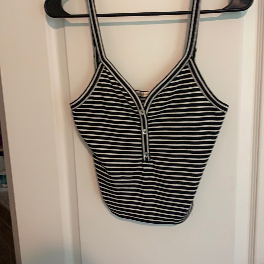 Striped Crop Top